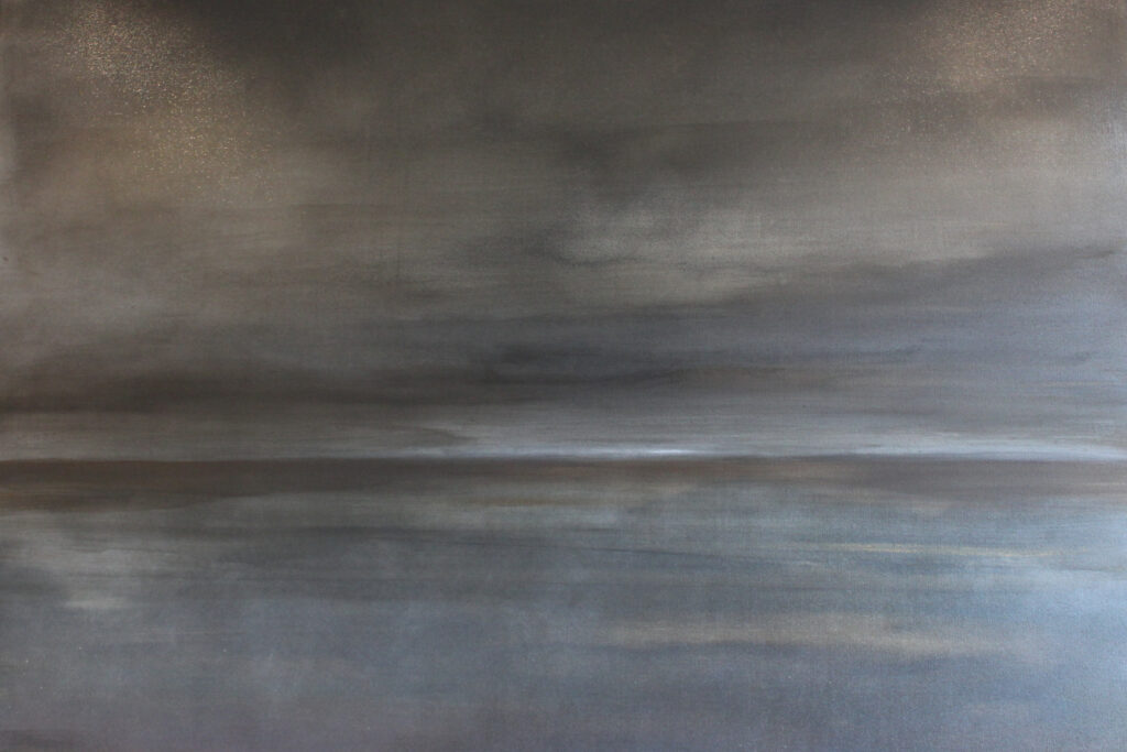 Watt bei Nacht, Mudflads By Night, Dorothea Spitzer